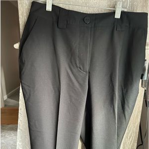 New Worthington 8p curvy straight leg high rise black machine wash